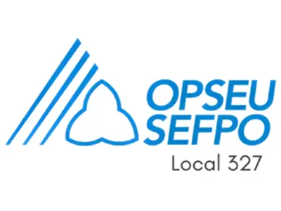 An OPSEU Local 327 logo