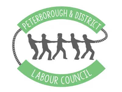 A Peterborough & District Labour Council logo